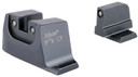 Trijicon SA240C601150 Suppressor/Optic Height Sights Green/Tritium Black Outline Front Sight-Green/Tritium Black Outline Rear Sight Smith & Wesson M&P C.O.R.E./ M&P M2.0, Handgun Sight