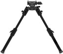 Warne 7912M Lite Bipod Skyline Matte Black 6.5-11.15, Aluminum, ARCA