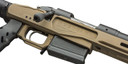Bergara BPR377PRC Premier MgLite Full Size 7mm PRC 5+1 22 Black CURE Carbon Fiber Threaded Barrel, Graphite Black Cerakote Drilled & Tapped Stainless Steel Rcvr, XLR Fold Chassis Burnt Bronze Cerakote Magnesium Stock, Carbon Fiber Grip, Rifle