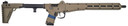Kel-Tec SUB2K9GLKTAN SUB2000 Gen3 9mm Luger 15+1 16.15 Black Steel Threaded Barrel, Tan Pic Rail Aluminum Receiver, Black Synthetic Fold Stock, Black Poly Grip, Rifle
