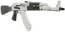 Zastava Usa ZR7762CSB ZPAPM70 7.62x39mm 30+1 16.30 Black Chrome Lined Steel Barrel, Silver Receiver, Black Poly Handguard, Fixed Dark Walnut Synthetic Stock, Rifle
