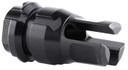 Dead Air DA115 KeyMicro Brake Flash Hider Black Nitride 4140 HT Alloy Steel 1/2-28 Threads 9mm