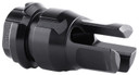 Dead Air DA116 KeyMicro Brake Flash Hider Black Nitride 4140 HT Alloy Steel 5/8-24 Threads 9mm