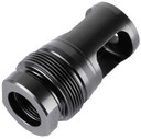 Dead Air DA153 XEMAX Muzzle Brake Black M18X1 Threads 338 Lapua Mag
