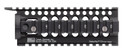 Daniel Defense 0100510001 Omega Rail 7 in Carbine Length Style Made of Aluminum with Black Anodized Finish & Picatinny Rail for AR-15