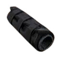 SilencerCo AC1983 High Temp Suppressor Cover 6 Black Nylon, Suppressor Accessories