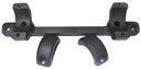 DNZ 12500 Game Reaper-Browning Scope Mount/Ring Combo Matte Black 1 in