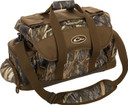 Drake Waterfowl DA2030022 Blind Bag Refuge Mossy Oak Bottomland Heavy Duty Nylon Extra Large Duffle Bag Zipper Closure