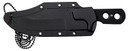 Cold Steel CS49HCFZ Mini Tac Bowie 3.63 Fixed Clip Point Plain Stonewashed 8Cr13MoV SS Blade, 3.25 Griv-Ex Handle, Knife