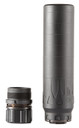 Dead Air NOMAD30 Nomad 30 Suppressor, 30 Cal, Rated Up To 300 Norma Mag, Black Cerakote Stainless Steel, 5/8 in-24 tpi Direct Thread