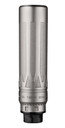 Dead Air NOMADTIXCDTSIL Nomad TI XC Suppressor, 1.76 in Silver Grade 5 6A1-4V Titanium