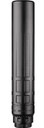 Dead Air NOMAX33XEMAXBLK Nomax 33 Suppressor, 33 Cal 1.75 in Black Grade 5 6A1-4V Titanium