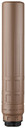 Dead Air NOMAX33XEMAXFDE Nomax 33 Suppressor, 33 Cal 1.75 in Flat Dark Earth Grade 5 6A1-4V Titanium