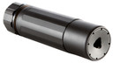 Dead Air SMK762 Sandman K Suppressor, 30 Cal (7.62mm), Rated Up To 300 RUM, 5.40 in L, Black Stainless Steel, 5/8 in-24 tpi QD KeyMo Muzzle Brake