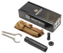 Gemtech 13549 Abyss Suppressor, 5.56mm Cal, Black Stainless Steel/Titanium Tube, Muzzle Brake & ETM Adapter Included