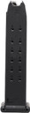 Kci KCIMZ010 15rd 40 S&W Compatible w/ Glock 22/23/24/27/35 Black Hardened Steel/Poly, Magazine