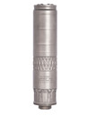 Rugged Suppressors Alaskan360 TI, 36 Cal 6.6 in, Rated Up to 338 Lapua, Black, Titanium, 5/8 in-24 tpi, Mount Included, AK360TI