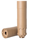 Rugged Suppressor Obsidian9, 9mm Luger 1.37 in Flat Dark Earth Cerakote 17-4 Stainless Steel 1/2 in-28 tpi, OBSFDE9