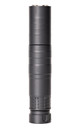 Rugged Suppressors Radiant762, 7.62mm 1.50 in Diameter, 17-4 Stainless Steel, Black Cerakote Finish, 5/8 in-24 tpi, RAD01762