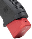 Strike Industries EMPALG17RED Extended Mag Plate Fits Glock G17 Fits Glock G22 Red 6061 T-6 Aluminum