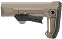 Strike Industries STRIKEESMOD2FDE MOD2 Rifle Stock FDE Poly Compatible w/ AR Style Buffer Tubes, Stock