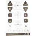 Action Target Fieldcraft Survival Double Sided Training Target, Multi Color, 23 inx35 in, 100 Per Box FLDC-P-100
