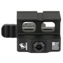 American Defense Mfg. AD-509T, Optic Mount, Co-Witness Height, Anodized Finish, Black, Quick Release, Fits Holosun 509T Footprint AD-509T-10-STD