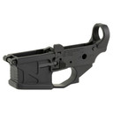 American Defense Mfg. UIC BILLET, Semi-auto, Stripped Lower Receiver, 223 Remington/556NATO, Anodized Finish, Black, Includes Installed Ambidextrous Mag Release and Bolt Catch AD-UICLS-BLK