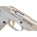 American Precision Firearms Strike One, Mark II, Semi-auto, Striker Fired, Full Size, Polymer Frame Pistol, 9MM, 5.4 in Threaded Barrel, Fiber Optic Front Sight, No Manual Safety, Matte Finish, Silver Frame and Slide, 17 Rounds, 2 Mags AFS1MII-9-SL-1