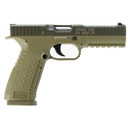American Precision Firearms Strike One, Semi-auto, Striker Fired, Full Size, Polymer Frame Pistol, 9MM, 5 in Barrel, No Manual Safety, Cerakote Finish, Olive Drab Green, 10 Rounds, 2 Mags AFS1-9-OD-10