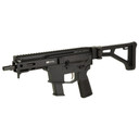 Angstadt Arms MDP-9, Generation 2, Semi-auto, Short Barreled Rifle, 9MM, 6 in Barrel, Anodized Finish, Black, 3 Lug Muzzle Device, Manual Safety, Folding 1913 Stock, 27 Rounds, 2 Magpul Glock PMAG Mags AAMDP29F06