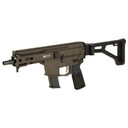 Angstadt Arms MDP-9, Generation 2, Semi-auto, Short Barreled Rifle, 9MM, 6 in Barrel, Cerakote Finish, Bronze, 3 Lug Muzzle Device, Manual Safety, Folding 1913 Stock, 27 Rounds, 2 Magpul Glock PMAG Mags AAMDP29FB6