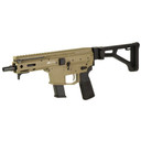 Angstadt Arms MDP-9, Generation 2, Semi-auto, Short Barreled Rifle, 9MM, 6 in Barrel, Cerakote Finish, Flat Dark Earth, 3 Lug Muzzle Device, Manual Safety, Folding 1913 Stock, 27 Rounds, 2 Glock PMAG Mags AAMDP29FF6