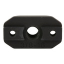 Arisaka Defense Rail Slider, Ball Head Adapter, For Arisaka Rail Slideer, Fits 3/8-16 Threaded Manfrotto Ball Heads, Anodized Finish, Black RS-BH-MF