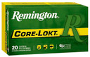 Remington 22189 Core-Lokt 338WinMag 225gr Pointed Soft Point 20 Per Box/10 Case Centerfire, Rifle Ammunition