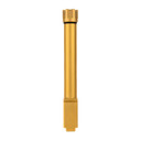 Ballistic Advantage Premium Series, 9MM, 5 in Threaded Barrel, 1/2x28, For Glock 17 Gen 5, PVP Finish, Gold BAPSG175T1G