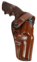 Galco DAO106 DAO OWB Tan Leather Belt Slide Fits S&W L Frame Fits 6 in Barrel Right Hand, Holster