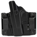 Bravo Concealment BCA, OWB Concealment Holster, 1.5 in Belt Loops, For Glock 42, Matte Finish, Black, Polymer Construction, Right Hand BC10-1033