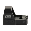 C&H Precision EDC, Reflex Sight, 3 MOA Red Dot, CNC Machined One Piece Aluminum Housing, 50,000 Hour Battery Life, Matte Finish, Black RD-EDC-RD-RMSC