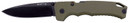 Cold Steel CSFL40AT Swift III EDC 4 Fold Plain Black PVD CPM M4 Steel Blade, OD Green Textured G10 Handle, Presentation Box, Knife