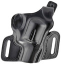 Galco SIL212B Silhouette OWB Black Leather, Fits 1911/3-5 in Barrel, Belt Slide Mount, Right Hand, Holster