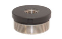 Energetic Armament Direct Thread Adapter, 5/8-24 Direct Threads, 1.375x24 Suppressor Threads, Stainless Steel, Cerakote Finish, Black EA27