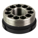 Energetic Armament Direct Thread Adapter, 5/8-24 Direct Threads, 1.375x24 Suppressor Threads, Titanium, Cerakote Finish, Black EA21