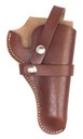 Hunter Company 1170 Belt OWB Size 11 Chestnut Tan Leather Belt Loop Fits Taurus Judge/Public Defender Fits 2-3 in Barrel Right Hand Compatible w/ Hunter Buscadero/Straight Cartridge Belts, Holster
