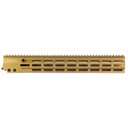 Geissele autos MK18, Super Modular Rail, ARCA-Swiss Handguard, 16 in, M-LOK, Fits AR-15, Anodized Finish, Desert Dirt Color 05-791S