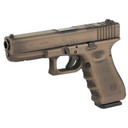 Glock 22 Gen3, Striker Fired, Semi-auto, Polymer Frame Pistol, Full Size, 40 S&W, 4.49 in Barrel, Matte Finish, Smoked Bronze And Battle Worn, Fixed Sights, 15 Rounds, 2 Mags, Glock OEM Rail, Optics Cut For Trijicon/Holosun With Hardware PI2250203-SB