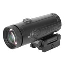 Holosun Technologies HM6X, Magnifier, 6X Power, 28mm Objective, 1/3 Co-Witness Riser, Quick Detach Picatinny Mount, Switch To Side, Anodized Finish, Black HM6X