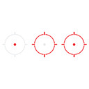 Holosun Technologies Ronin 507 COMP, Red Dot, Non-Magnified, Multi-Reticle System (MRS), 32 MOA Circle and 2 MOA Dot, Anodized, Black RONIN-HS507COMP-RD