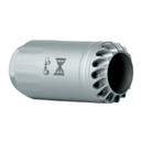 HUXWRX Safety Company Blastphemy, Blast Diverter, Glacier Gray, Fits HuxWrx Muzzle Device 2655