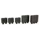 Magpul Industries DAKA, Block Expansion Kit, Black, Includes (6) 3 Sections, (6) 2 Sections MAG1355-BLK